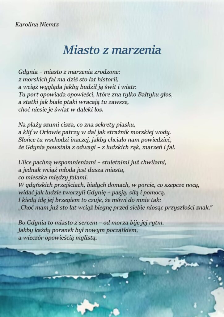Wiersz dla Gdyni